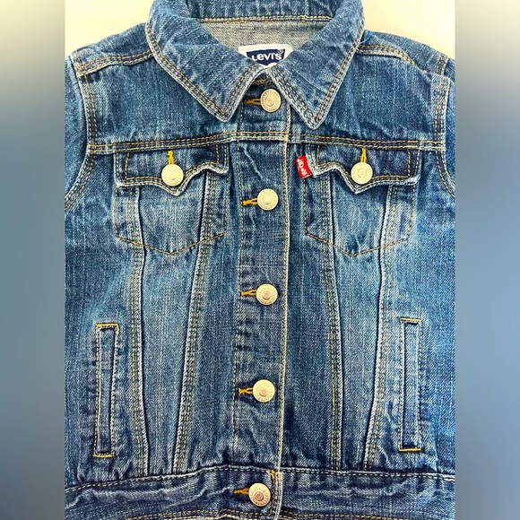 Levi's Kids Denim Trucker Jacket - Picture 6 of 7